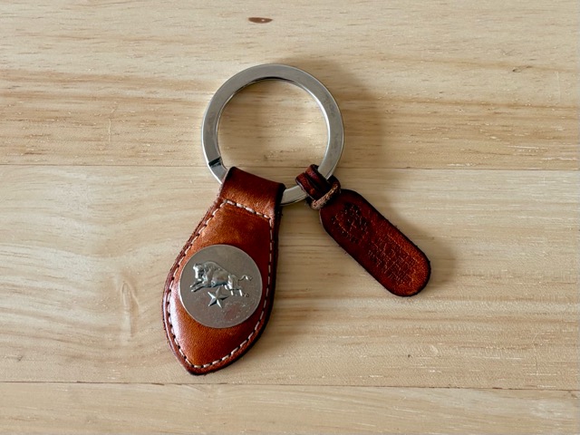 キーリングの経年変化（１年７か月経過後）