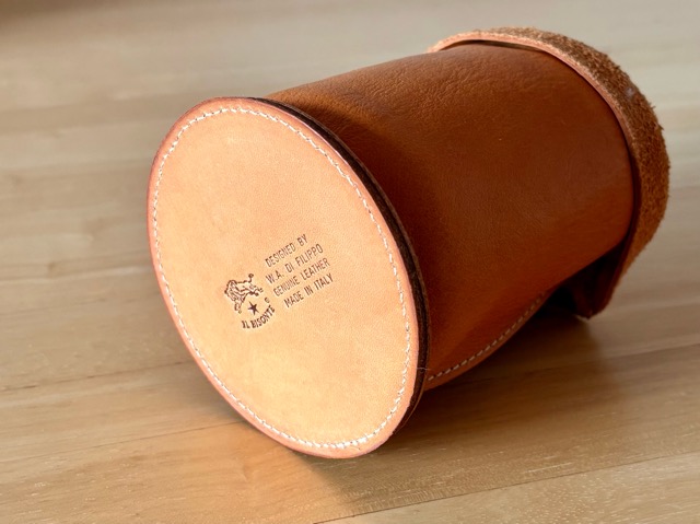 ペン立ての経年変化（１年8ヶ月経過後）