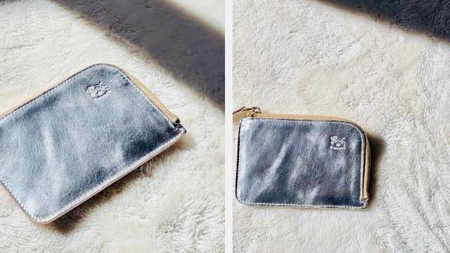 窓際に置いたイルビゾンテのシルバー